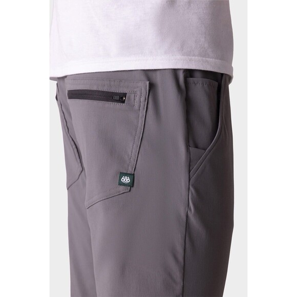 686 Everywhere Pant Slim Fit Performance 36wx34L Grey - Picture 13 of 16
